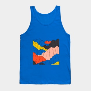 Outline rocks Tank Top